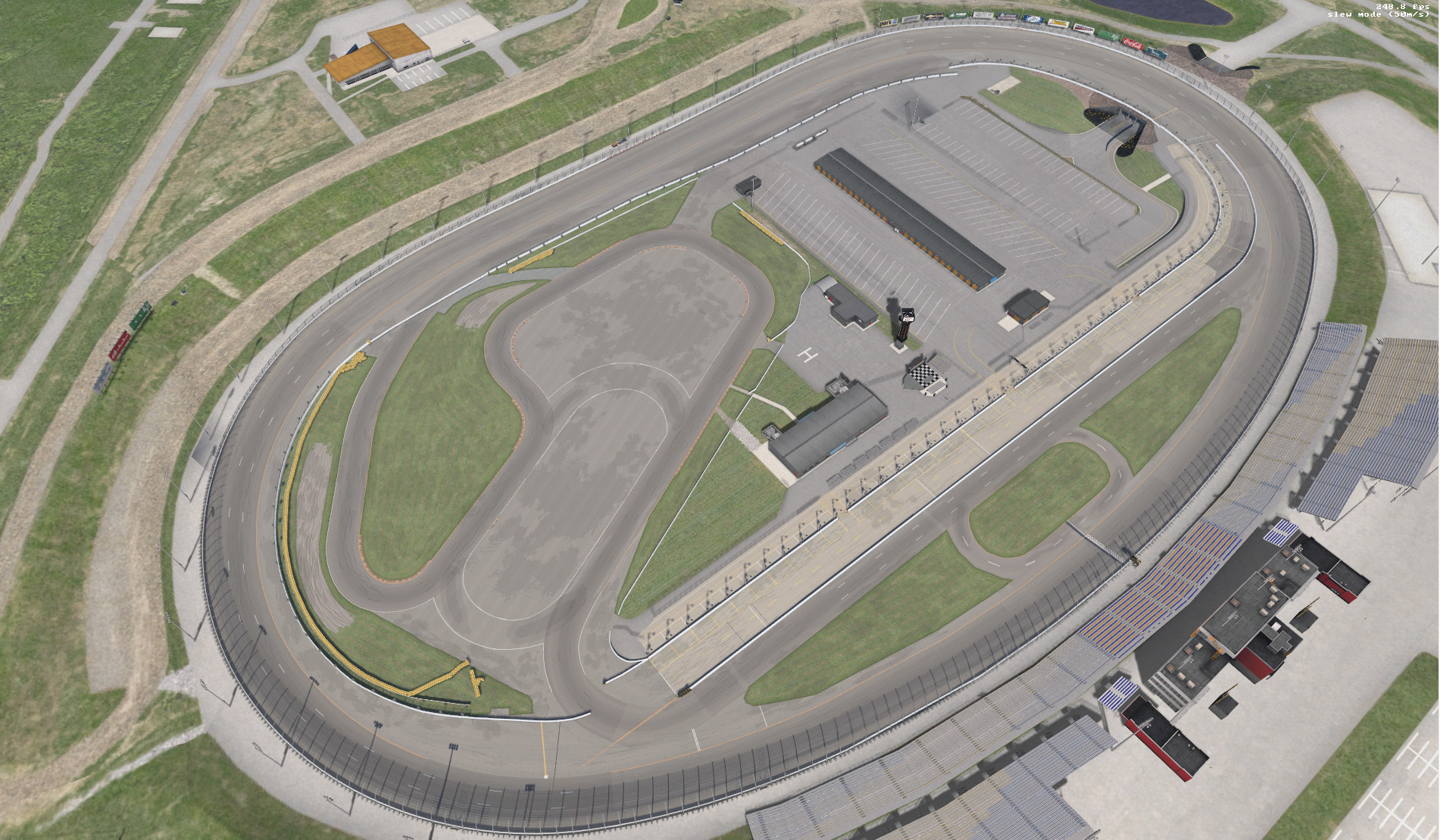 Iowa Speedway screenshots iRJA iRacing日本語情報サイト